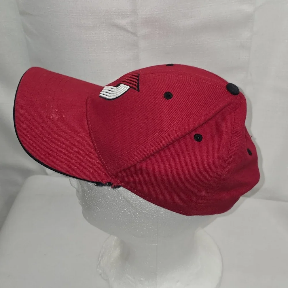 PORTLAND TRAILBLAZERS Kids Hat Red Adjustable Cap One Size Fan‎ Favorite NBA